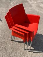 Rode Design Stoelen - Sole by Aluma - 23 stuks, Huis en Inrichting, Kunststof, Gebruikt, Drie, Ophalen of Verzenden