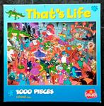 That's Life puzzel Tovenarij 1000 compleet, Ophalen of Verzenden, 500 t/m 1500 stukjes, Zo goed als nieuw, Legpuzzel