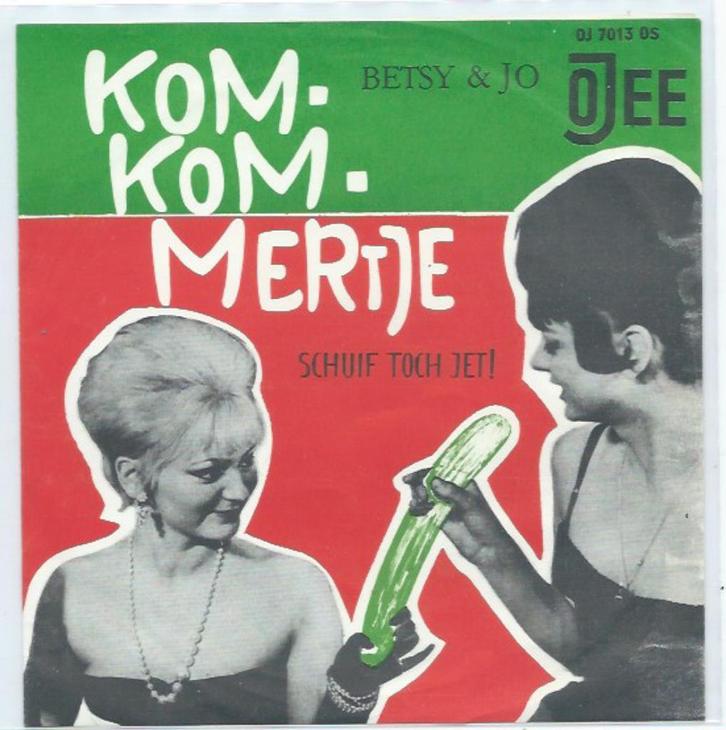 Betsy & Jo- Komkommertje, Cd's en Dvd's, Vinyl | Nederlandstalig, Gebruikt, Levenslied of Smartlap, 12 inch, Verzenden