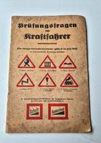 brüfungsfahren für kraftfahrer 1929., Ophalen of Verzenden, Marine, Duitsland, Boek of Tijdschrift