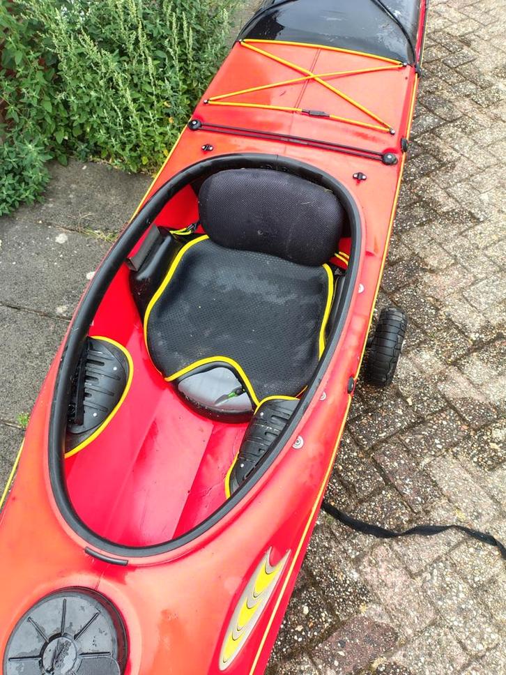 Pryon Grizzly Kajak - 2021 van eerste eigenaar, Watersport en Boten, Kano's, Gebruikt, Kajak, Eén persoon, Ophalen