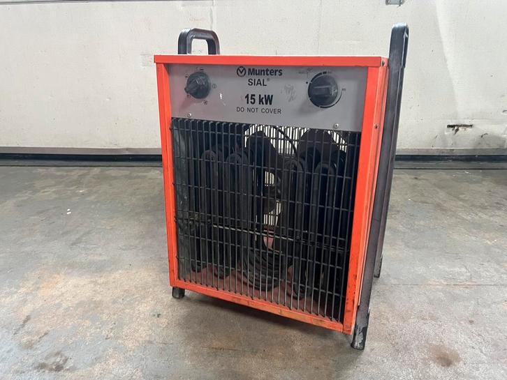 Kachel/heater munters 15Kw, Doe-het-zelf en Verbouw, Verwarming en Radiatoren, Zo goed als nieuw, Kachel, 30 tot 80 cm, Minder dan 60 cm