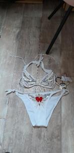 BONBON witte triangel bikini mt M NIEUW + kaartje, Kleding | Dames, Ophalen of Verzenden, Nieuw, Wit, Bikini