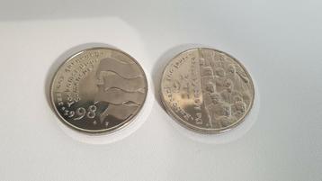 Set Rabobank 100 Jaar Beatrix Munten | '94+'98 | Nieuwstaat beschikbaar voor biedingen