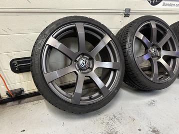 19inch VW Audi Seat Mercedes BMW Veeman Look Velgen! 5x112 beschikbaar voor biedingen