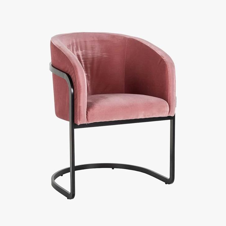 2 x Eetkamerstoel Chiara Velvet kleur Blush
van Richmond, Huis en Inrichting, Stoelen, Nieuw, Twee, Metaal, Overige kleuren, Ophalen