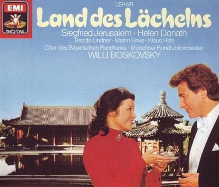 LEHAR: Land des Lachelns (2CD)., Cd's en Dvd's, Cd's | Klassiek, Zo goed als nieuw, Opera of Operette, Romantiek, Ophalen of Verzenden