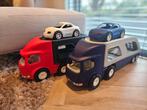 2 Little tikes grote autotransporter vrachtwagen transporter, Ophalen of Verzenden, Zo goed als nieuw