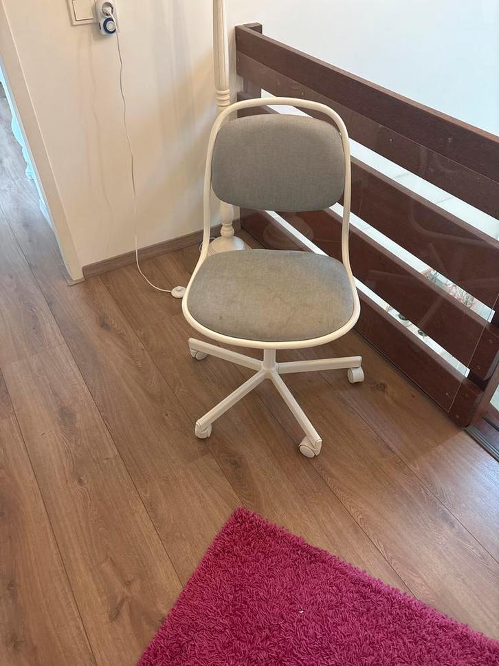 IKEA Bureaustoel, Huis en Inrichting, Bureaustoelen, Gebruikt, Bureaustoel, Grijs, Ergonomisch, Ophalen of Verzenden