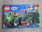 Te koop : Lego City Forest Tractor / nr : 60181., Kinderen en Baby's, Speelgoed | Duplo en Lego, Complete set, Gebruikt, Ophalen of Verzenden