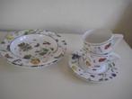 Mepal Janneke Brinman servies,fruit en flowers,, Caravans en Kamperen, Kampeeraccessoires, Ophalen of Verzenden, Zo goed als nieuw