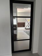 Meranti Hardhouten binnendeuren incl veiligheidsglas 3 stuks, Ophalen, 80 tot 100 cm, 215 cm of meer, Binnendeur