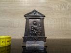 Antieke bronzen pax of plakette, Ophalen of Verzenden