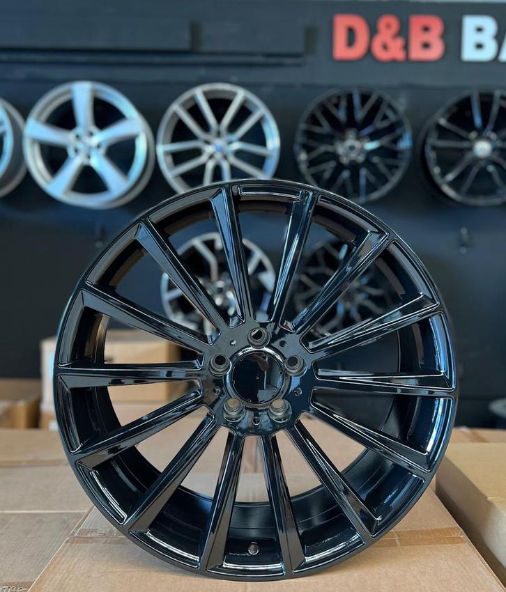 18 19 inch amg look velgen 5x112 Mercedes a b c e s cla gla, Auto-onderdelen, Banden en Velgen, Velg(en), 18 inch, 225 mm, Personenwagen