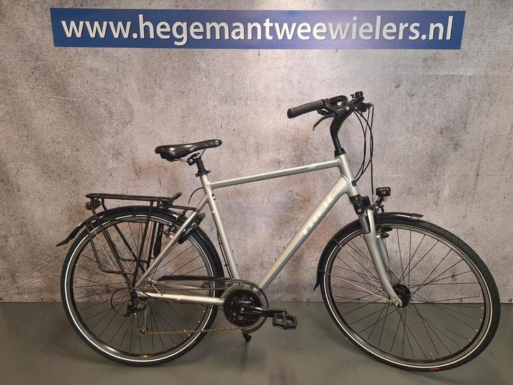 Herenfiets - Trek L200 30 versnellingen en met garantie, Fietsen en Brommers, Fietsen | Heren | Sportfietsen en Toerfietsen, Zo goed als nieuw