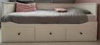 Ikea Hemnes bedank met lades, Huis en Inrichting, Ophalen, Gebruikt, Eenpersoons, Wit