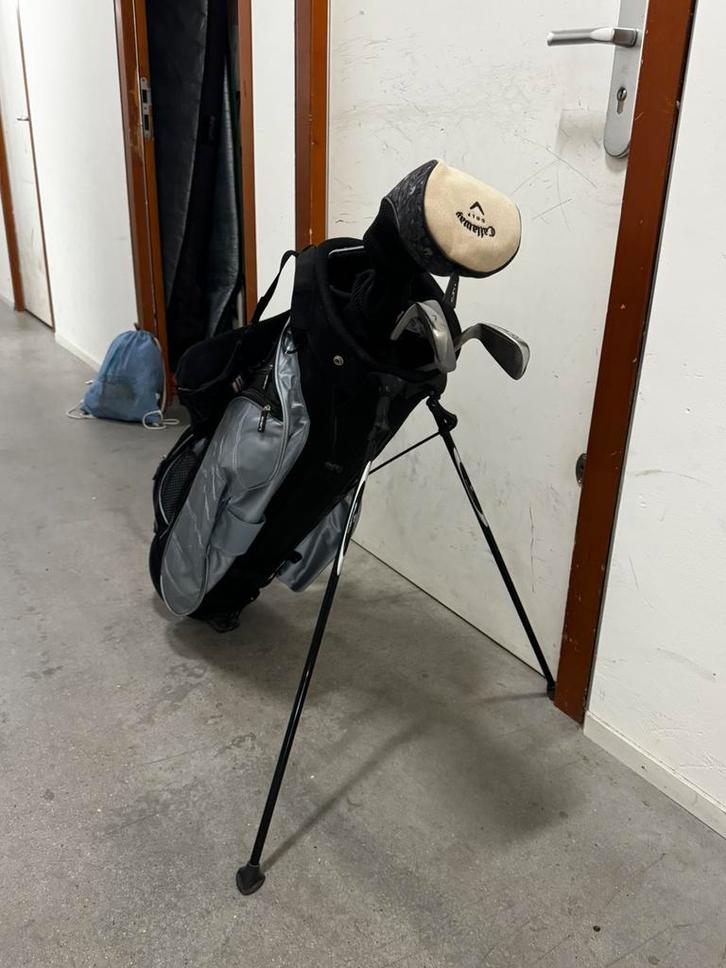 Golf tas met enkele clubs – ideaal voor beginners, Sport en Fitness, Golf, Ophalen