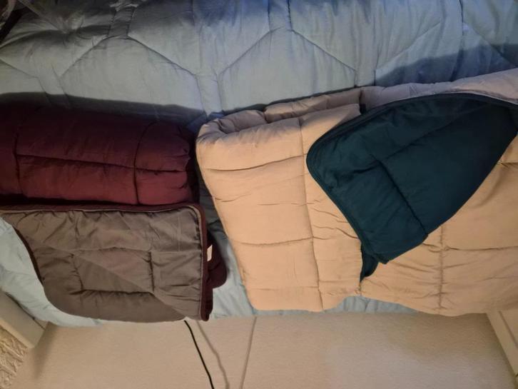 dekbed zonder hoes, Huis en Inrichting, Slaapkamer | Beddengoed, Zo goed als nieuw, Deken of Dekbed, Tweepersoons, Overige kleuren