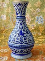 Mooie originele antieke aardewerk vaas uit Duitsland 23 cm.