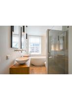 Badkamermeubel (hout) incl 2x wastafels, Ophalen, Gebruikt, Minder dan 100 cm, 50 tot 75 cm