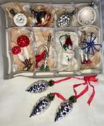Oude kerstbal ornament in doos nr 67, Diversen, Kerst, Ophalen of Verzenden, Nieuw