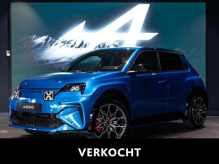 Alpine A290 GT Performance 52 kWh TE BESTELLEN | 220PK | PAC, Auto's, Alpine, Bedrijf, Te koop, Overige modellen, ABS, Achteruitrijcamera