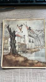 Anton pieck oudaen aan de vecht, Antiek en Kunst, Ophalen of Verzenden