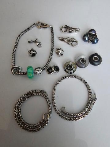 Prachtige zilveren Trollbeads set, incl limited edition  beschikbaar voor biedingen