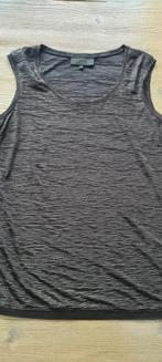 Melting Stockholm mooie zwarte top met gouddraadjes, maat S, Kleding | Dames, Zwart, Ophalen of Verzenden, Zo goed als nieuw, Melting Stockholm