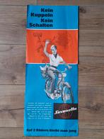 Sachs Saxonette bromfiets met vrouw / poster, Ophalen of Verzenden, Zo goed als nieuw