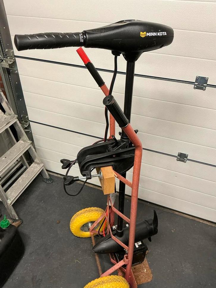 Minn Kota Endura Max 55 incl. Accu, Watersport en Boten, Hengelsport | Roofvissen, Gebruikt, Overige typen, Ophalen