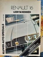 Kluwer auto specials Renault 16, Ophalen of Verzenden
