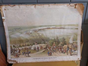 Historische schoolplaat S-Hertogenbosch  beschikbaar voor biedingen