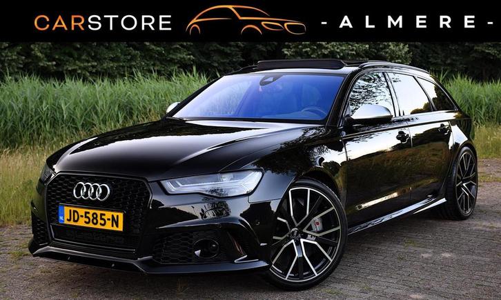 Audi RS6 4.0 TFSI quattro performance*754PK*Pano*Dealer onde, Auto's, Audi, Bedrijf, Te koop, RS6, 360° camera, 4x4, ABS, Adaptive Cruise Control
