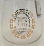 Riverdale Kerst Windlicht Glas, Overige materialen, Wit, Nieuw, Ophalen of Verzenden