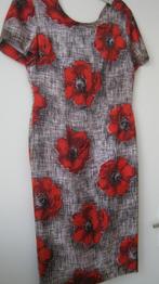vintage jurk maat 36/38, zijde, Overige kleuren, Ophalen of Verzenden, Zo goed als nieuw, Knielengte