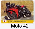 Kw42 motorkaart honda cbr1000rr fireblade, Ophalen of Verzenden, Zo goed als nieuw, Auto's