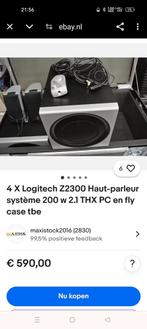 200 Watt speakers systeem, Ophalen, Zo goed als nieuw, Logitec