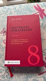 J. de Hullu - Materieel strafrecht, Ophalen of Verzenden, Zo goed als nieuw, J. de Hullu