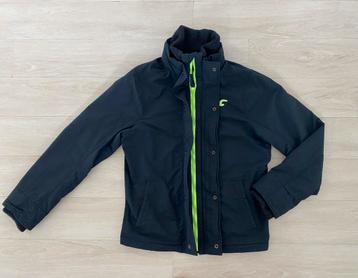 Hollister winterjas donkerblauw maat L beschikbaar voor biedingen