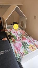 ViPack Casami Huisbed peuterbed ZGAN + Matras, Ophalen, 70 tot 85 cm, 140 tot 160 cm, Zo goed als nieuw