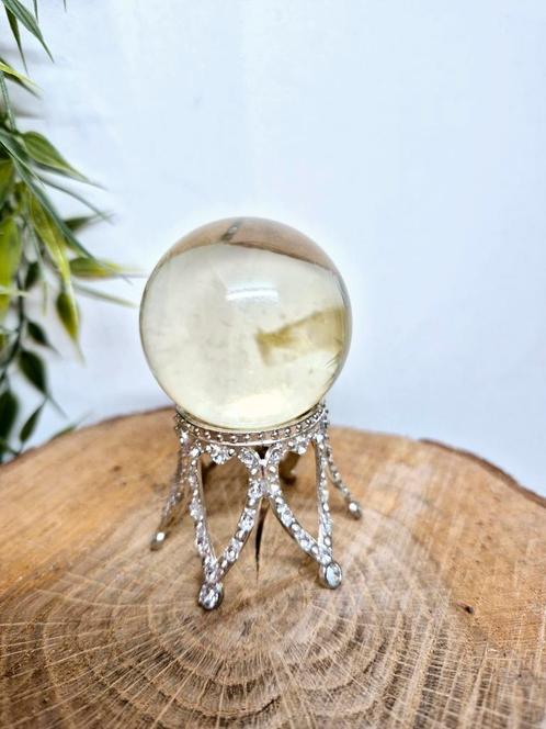 Citrien bol 06, Verzamelen, Mineralen en Fossielen, Mineraal, Verzenden