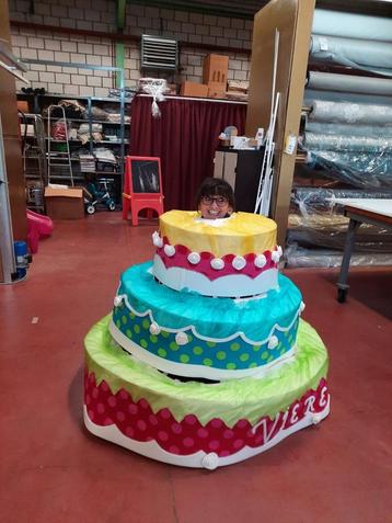 6 Taart Kostuums - Perfect voor Evenementen! beschikbaar voor biedingen