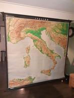 School landkaart Italië 180 x 180 cm gaaf, Ophalen, Aardrijkskunde