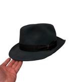 Borsalino Fedora Hoed Haarvilt Grijs 62 XL Stetson Mayser, Kleding | Heren, Hoeden en Petten, Borsalino, 60 cm (XL, 7½ inch) of meer