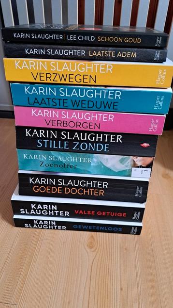 Verschillende leesboeken van Karin Slaughter  beschikbaar voor biedingen