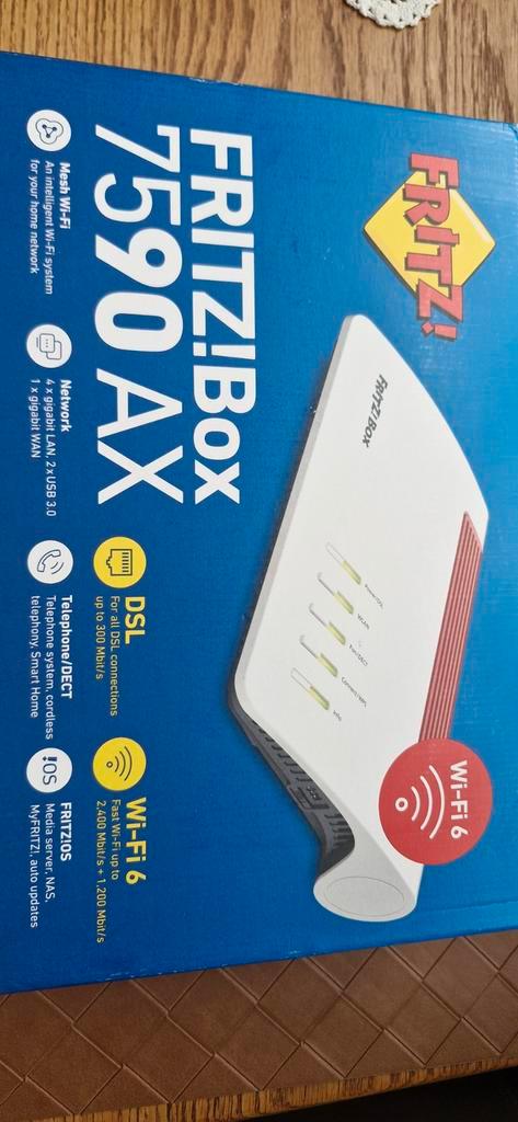 FRITZ! FRITZ!Box, Computers en Software, Netwerk switches, Zo goed als nieuw, Ophalen of Verzenden