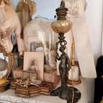 antieke Franse  staande Art Nouveau/ Jugendstil lamp, Antiek en Kunst, Ophalen of Verzenden