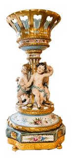 Capodimonte Jardinière - Bruno Merli, Antiek en Kunst, Curiosa en Brocante, Ophalen
