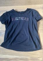 Donkerblauw T-shirt tommy Hilfinger, Kinderen en Baby's, Kinderkleding | Maat 176, Gebruikt, Jongen of Meisje, Ophalen of Verzenden